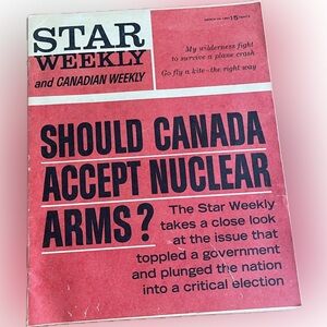 🎈2/$30 - Vintage STAR Weekly and Canadian Weekly. March 23, 1963.